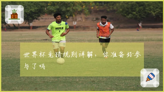 世界杯竞猜规则详解，你准备好参与了吗